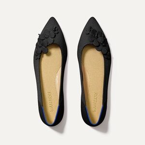 Rothy's The Petal Point II - Black Size 6.5